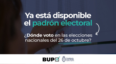 Dónde voto elecciones 2025: ya se puede consultar el padrón definitivo