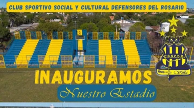 Insfrán inauguró las obras en el Club Defensores del Rosario y destacó el deporte como derecho fundamental