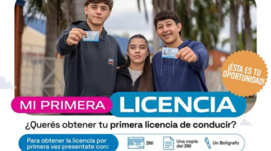 Nueva edición de “Mi Primera Licencia”: jóvenes formoseños podrán acceder a su primer carnet de conducir