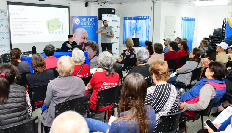 Realizaron una capacitación sobre educación financiera en el anexo de la Caja de Previsión Social