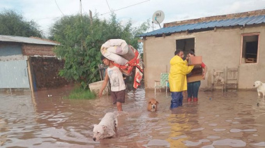 Anegamientos en Palo Santo, decenas de familias evacuadas y ayuda en marcha