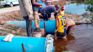 Ante la emergencia hídrica, la Municipalidad de Pirané continúa realizando trabajos preventivos