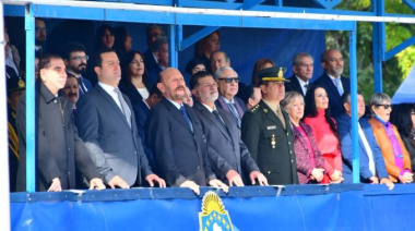 El Gobernador encabezó el acto por el aniversario del fallecimiento de San Martín