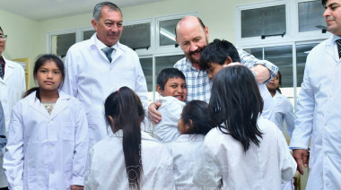 Insfrán inauguró el Anexo de la EPEP N° 95 y ya son 1.552 las obras escolares en Formosa