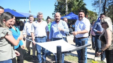 El Gobernador culminó la jornada de inauguraciones en Riacho He Hé con la habilitación de diversas obras