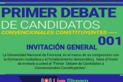 La UNaF será sede del primer debate de candidatos a convencionales constituyentes