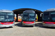 La Dirección de Transporte participó de la presentación de tres unidades 0 km para el interior