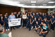 El gobernador Gildo Insfrán saludó a los estudiantes en su día