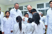 Insfrán inauguró el Anexo de la EPEP N° 95 y ya son 1.552 las obras escolares en Formosa