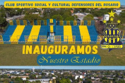 Insfrán inauguró las obras en el Club Defensores del Rosario y destacó el deporte como derecho fundamental